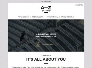 a-z ehandel paket