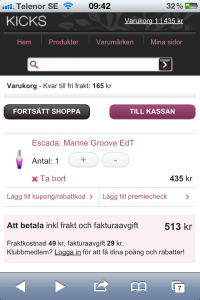kicks e-handel