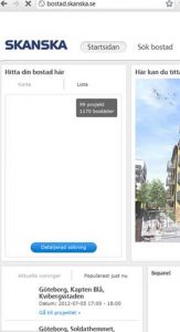 skanska inte responsive